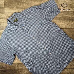 Eddie Bauer Wrinkle Resistant Relaxed Fit Short Sleeve Shirt Size TXL